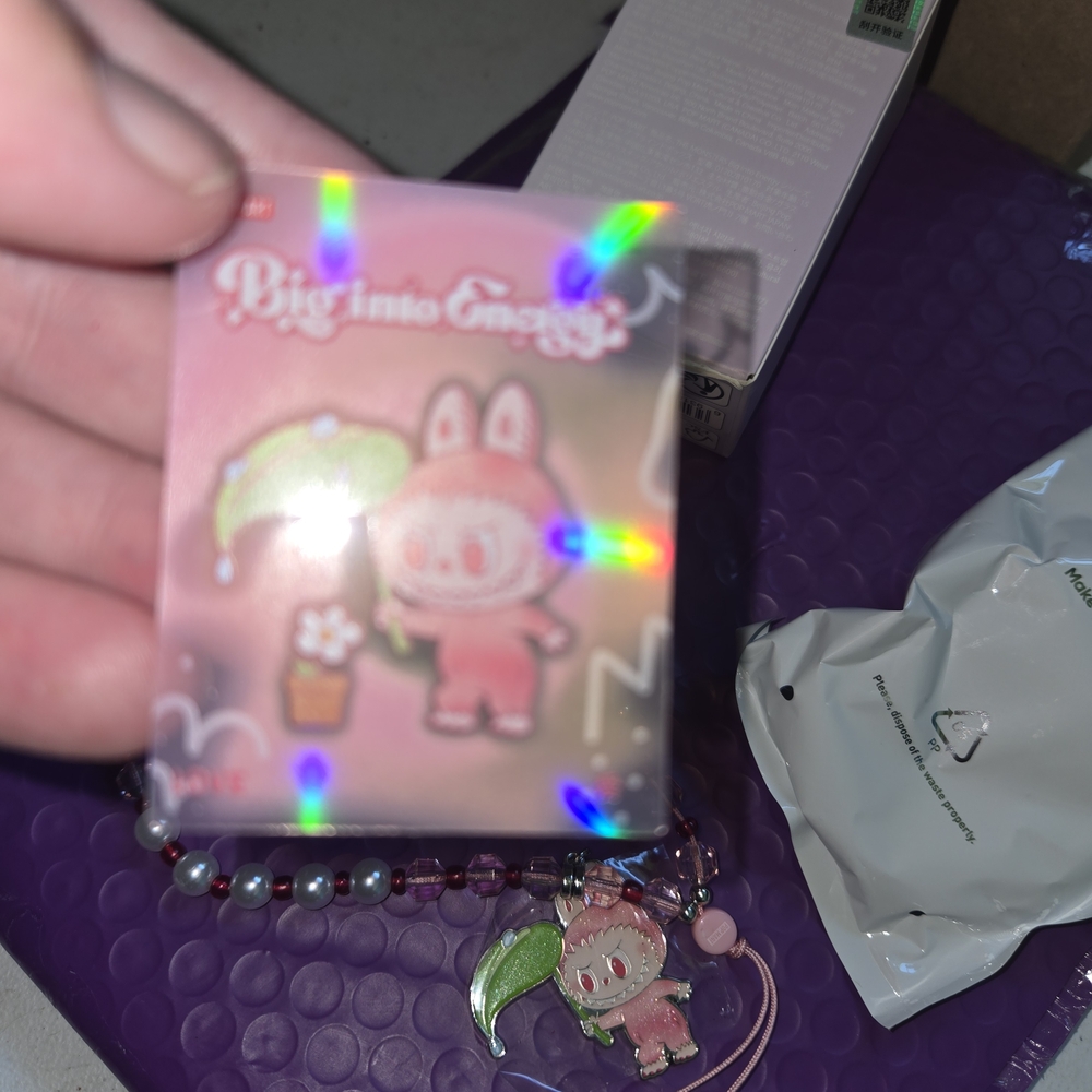 Big Into Energy Labubu Phone Charm - Picture 6 of 6
